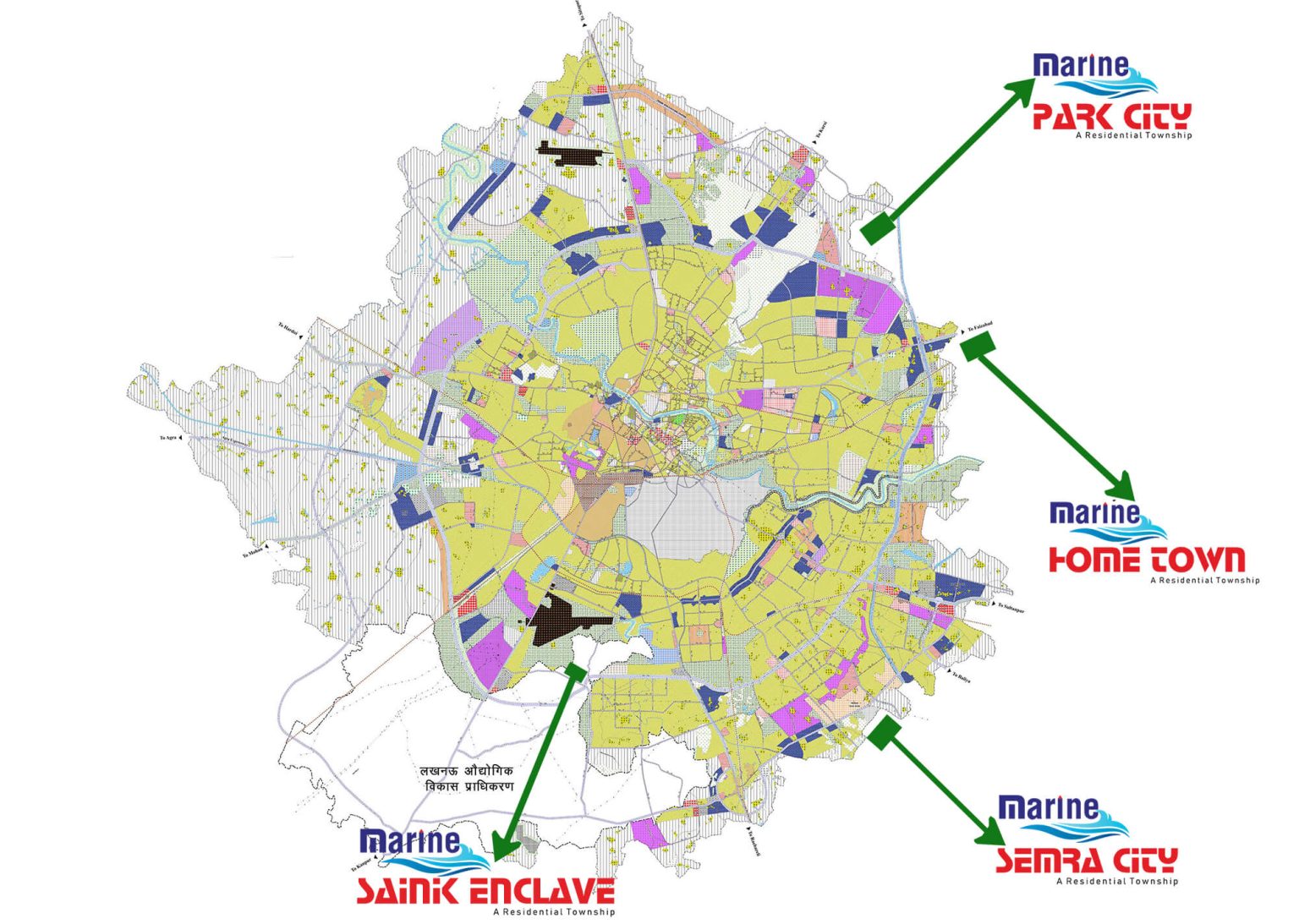 layout map