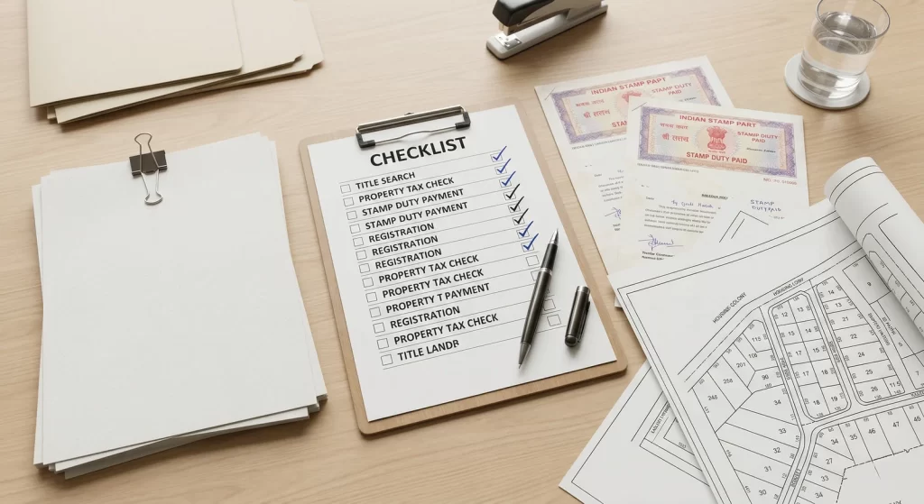 Legal Checklist Before Buying a Plot
