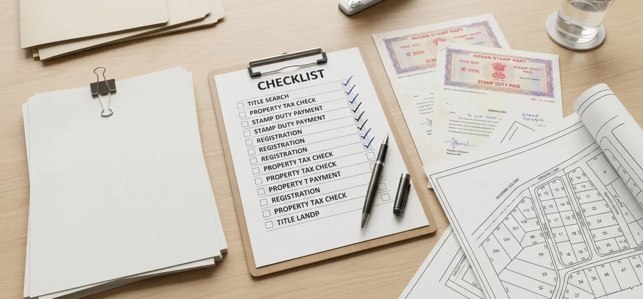 Legal Checklist Before Buying a Plot