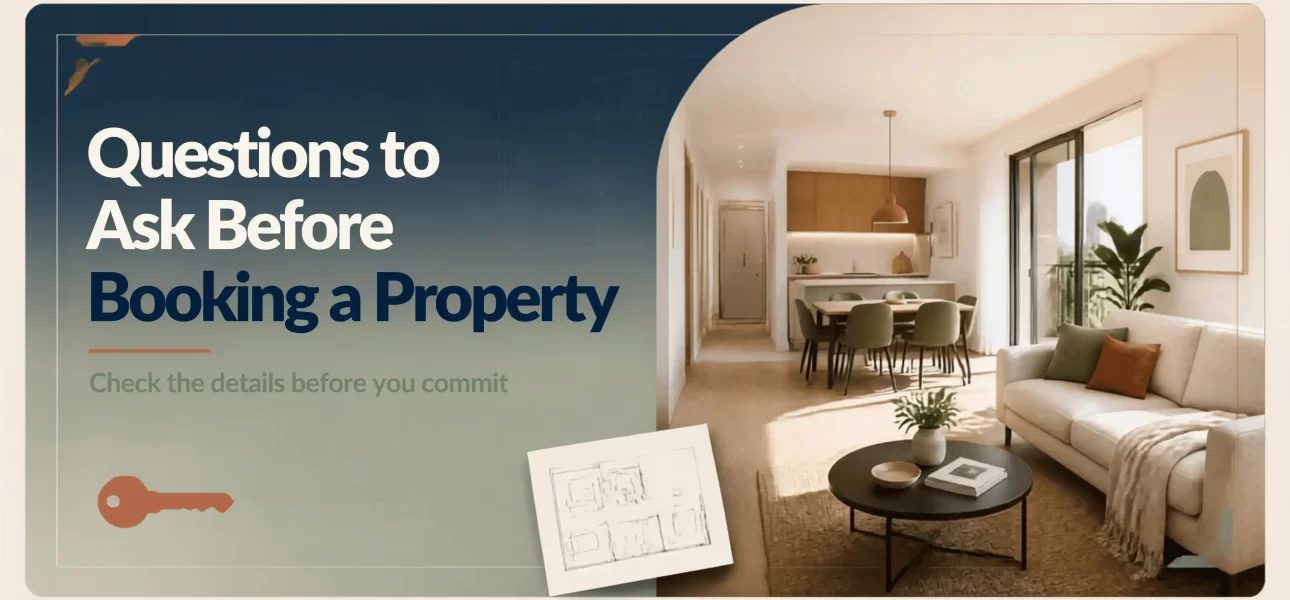 questions to ask before booking property
